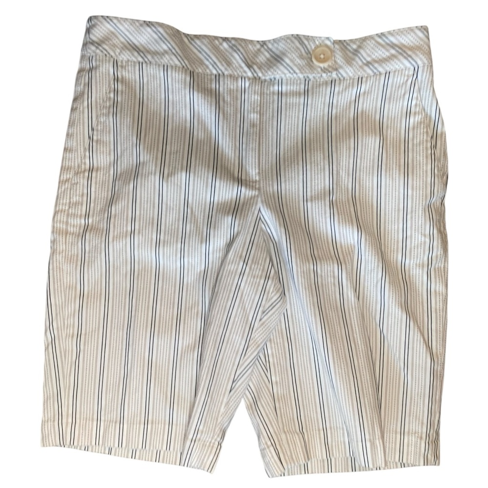 Talbots Striped Bermuda Shorts